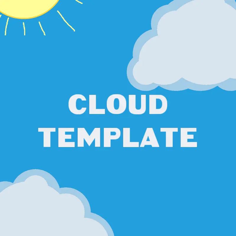 Cloud Template by @ARROUGE_KECE