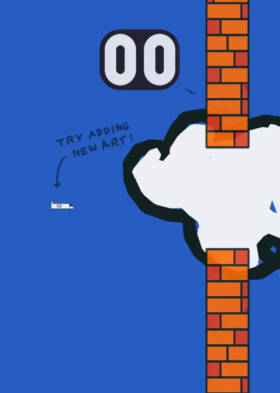 Avión ✈️ juego by @pepe331