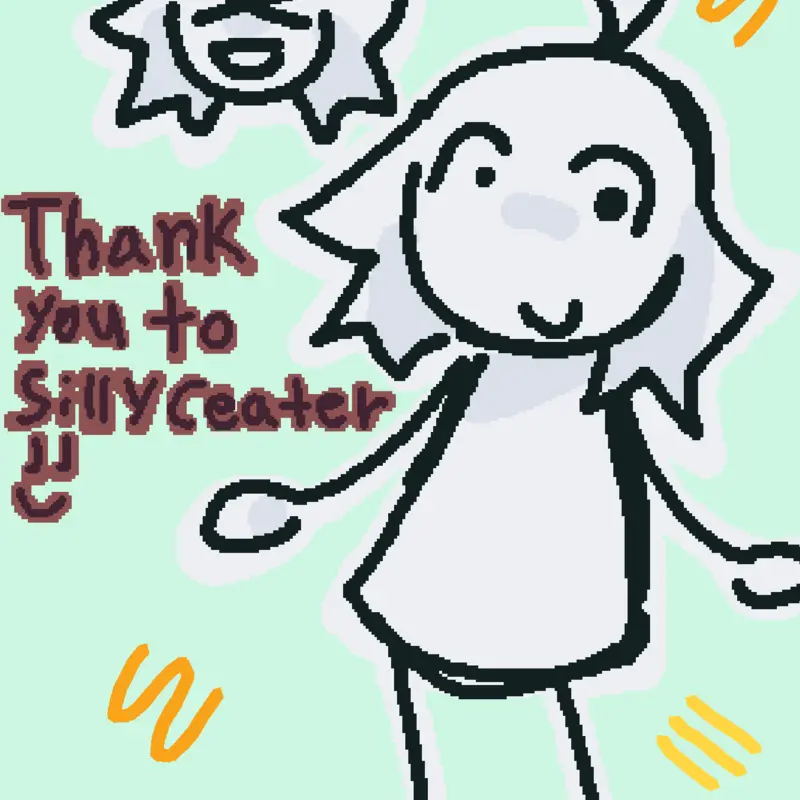 Thank you sillyceater :) by @sillybilly33