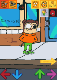 twiddlefinger but my oc (credits to @baconkgg