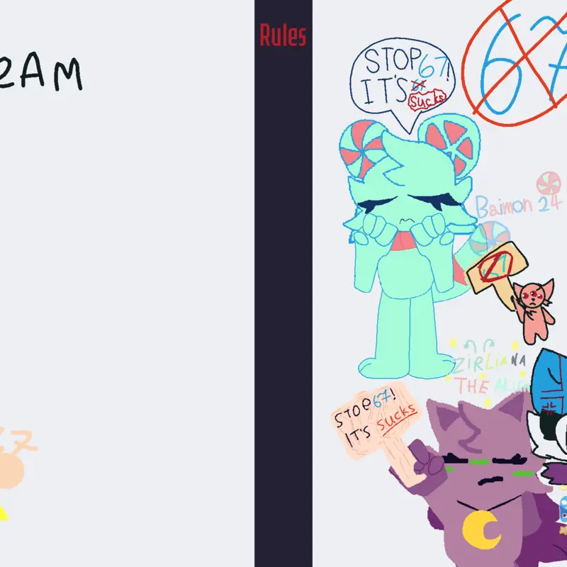 I hate 67. 67 Is gone on 2026 by @midnighteggyparty