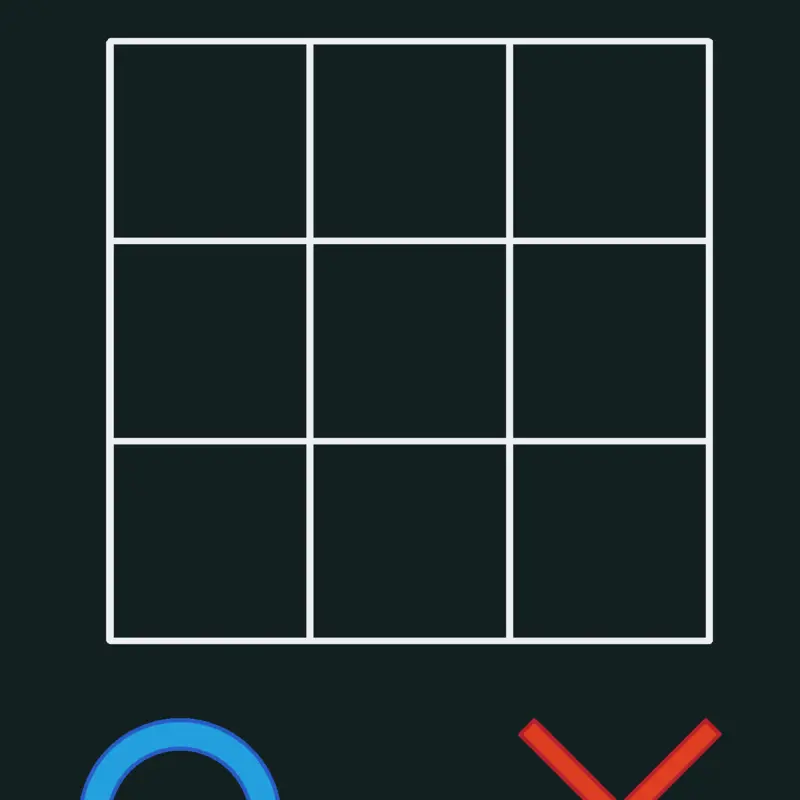 Two Player Tic Tac Toe! by @Migudayo