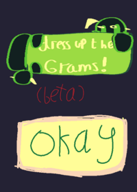 Dress up grams (no)