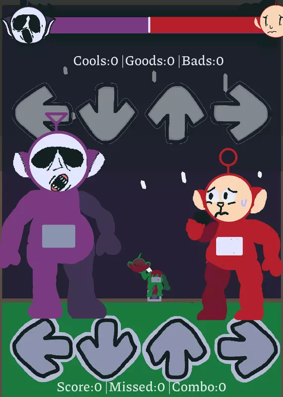 Po and tinky winky fnf slendytubbies by @bbcam