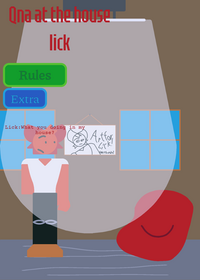 Qna at the house lick