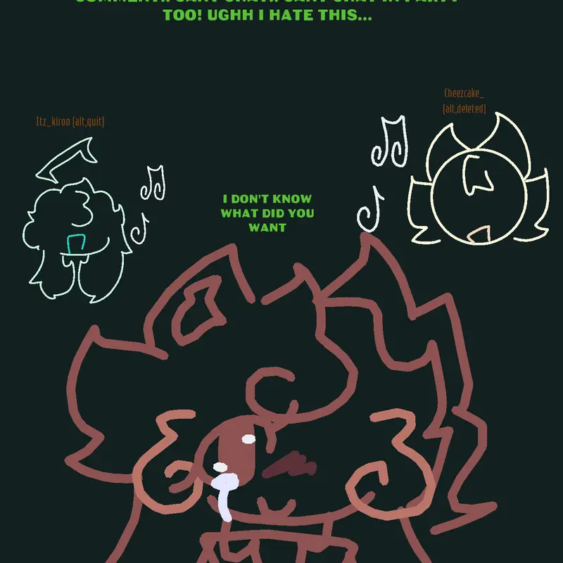 I hate this .. by @Itz_Kiroo