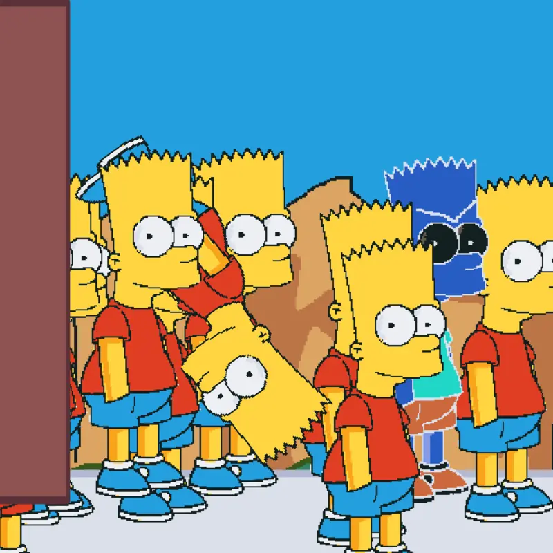 Homer let the barts out by @kettt