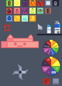 Cat blender game
