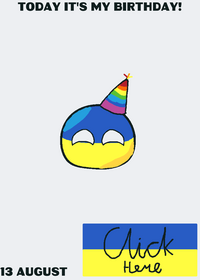 It's my birthday