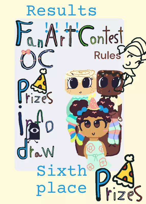Fanart Contest for my birthday!! by @OBAMITSUU
