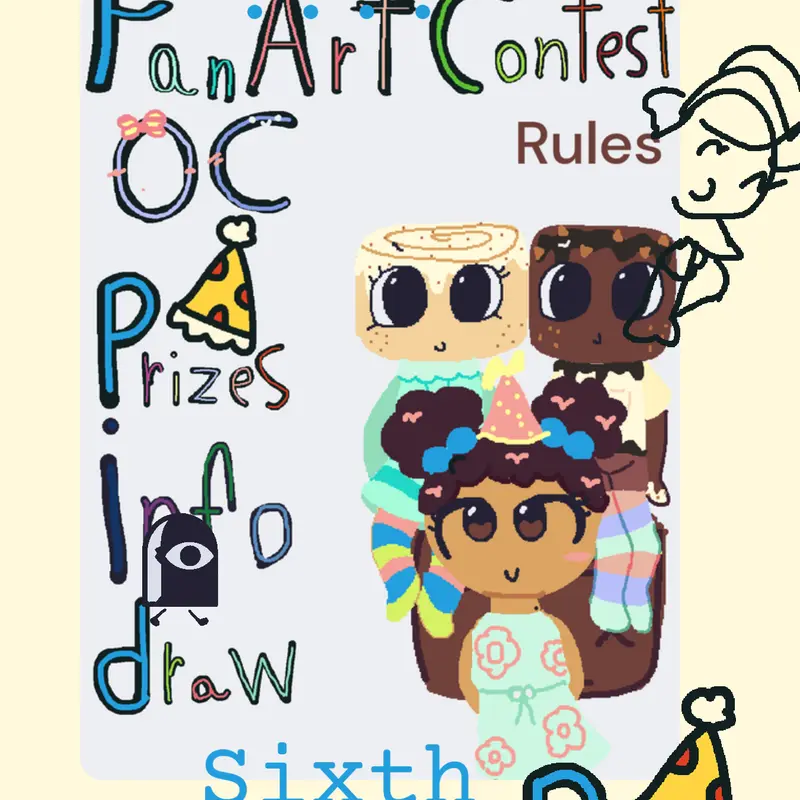 Fanart Contest for my birthday!! by @OBAMITSUU