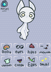 Dog dressup game