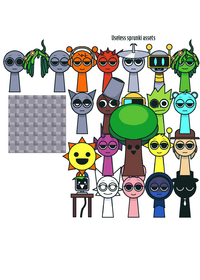 Sprunki assets