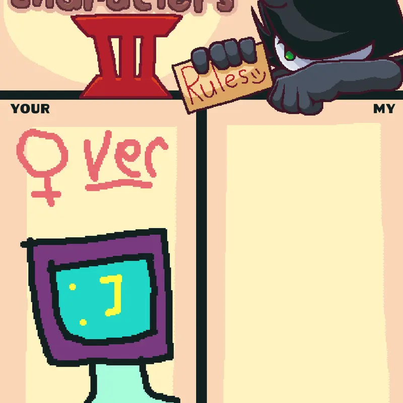 Make my oc female tho by @mordecaioncastle