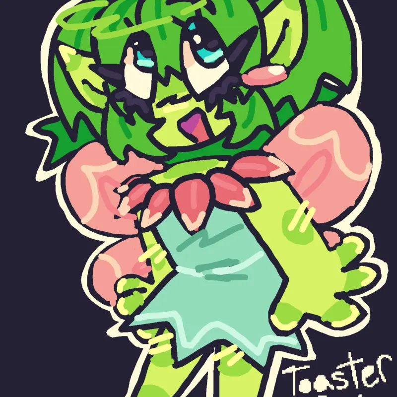 Flora Sticker by @ToasterBox