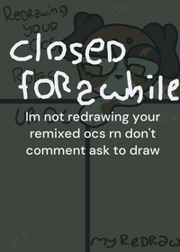 Redrawing your OCS Remix ths pls