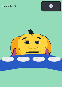 Hungry pumpkin