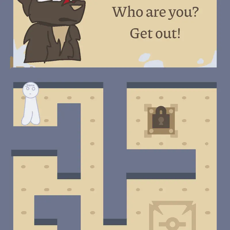 Doppel's Maze (inaccurate cave, i tried) by @Lunaryy