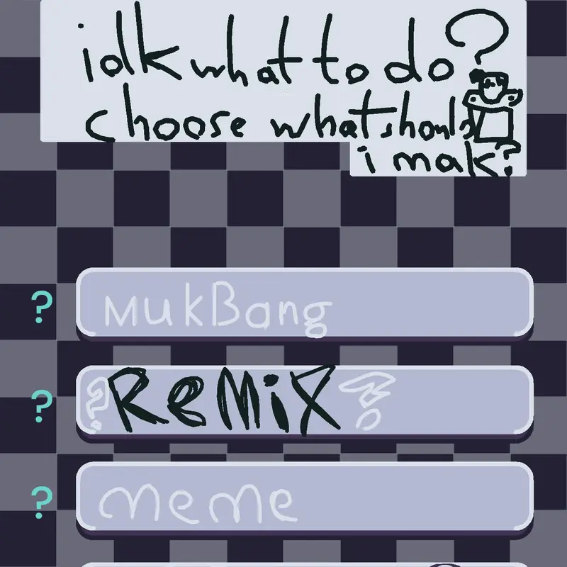 Gimme an idea!! by @CC_games