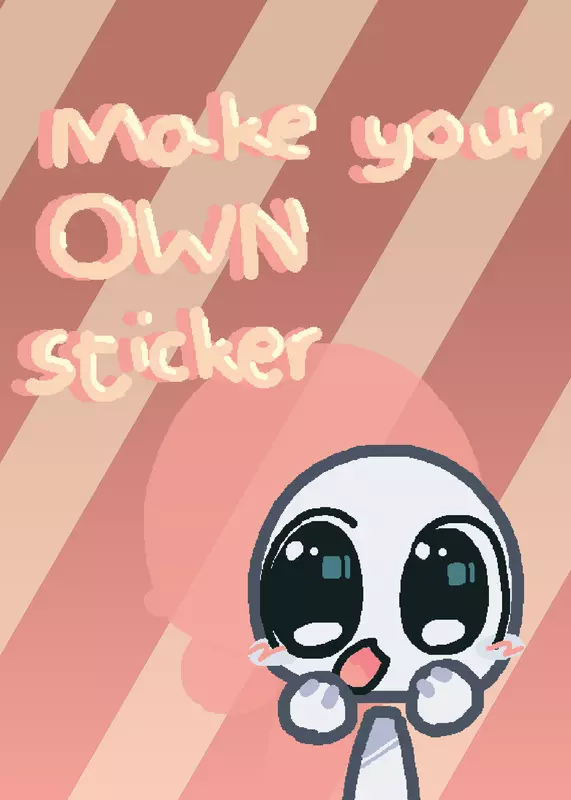 Make your own sticker by @_blueb3rry_