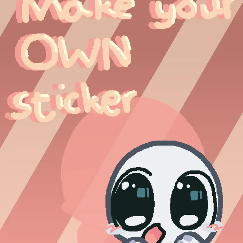 Make your own sticker by @_blueb3rry_
