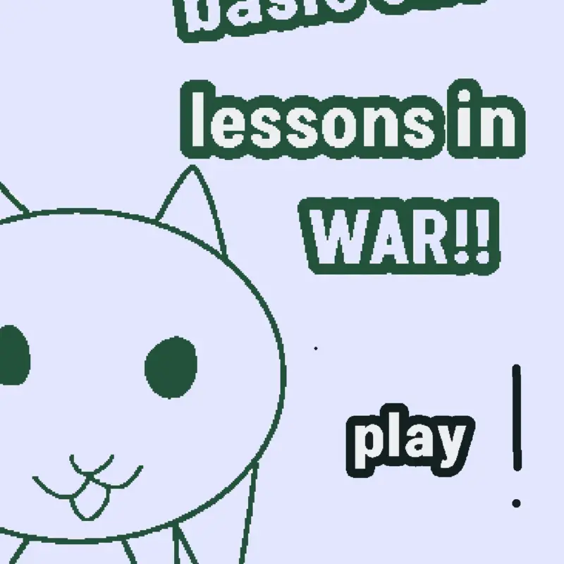 Basic cat lessons in WAR! by @mr_wedgehead