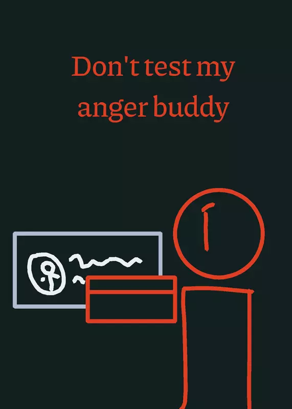 Don't test my anger by @zulfan_072