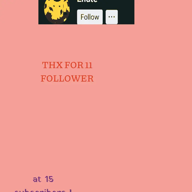 11 FOLLOWERS by @igg_urt
