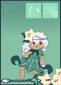 White oily cookie Ragdoll