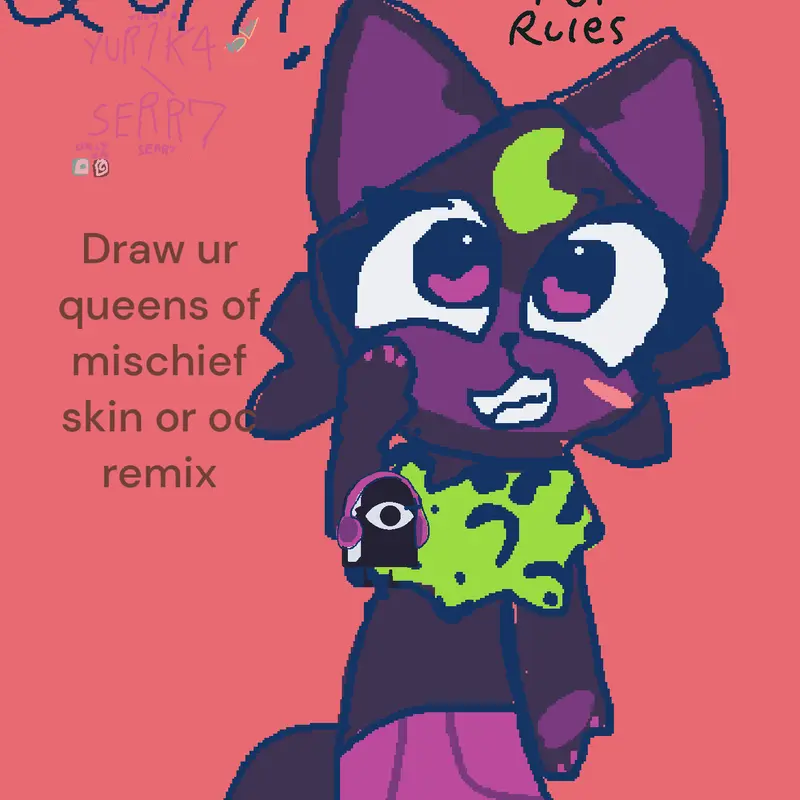 Remix or draw qom skin or ocs mode by @yur1k4