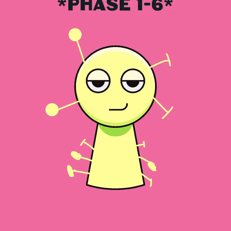 Sprunki name: virus by @Fantel