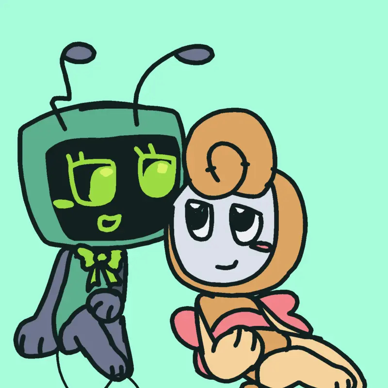 GxV🩷💚 by @SillyDoodlr