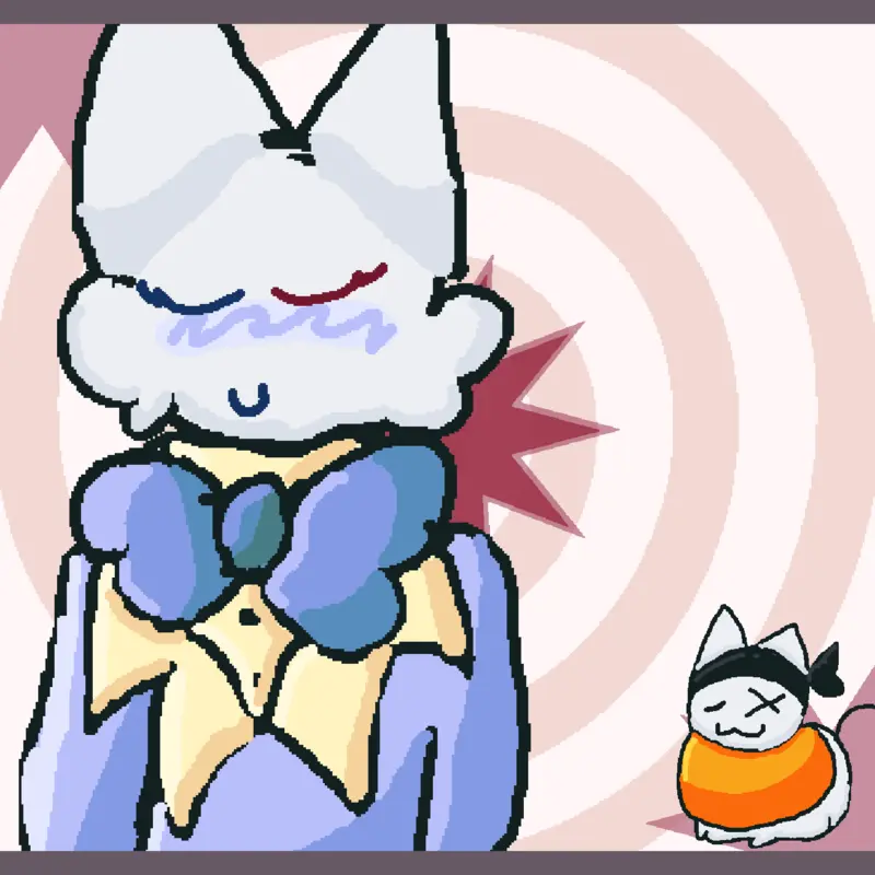 A pan and a lesbian by @rosethecat