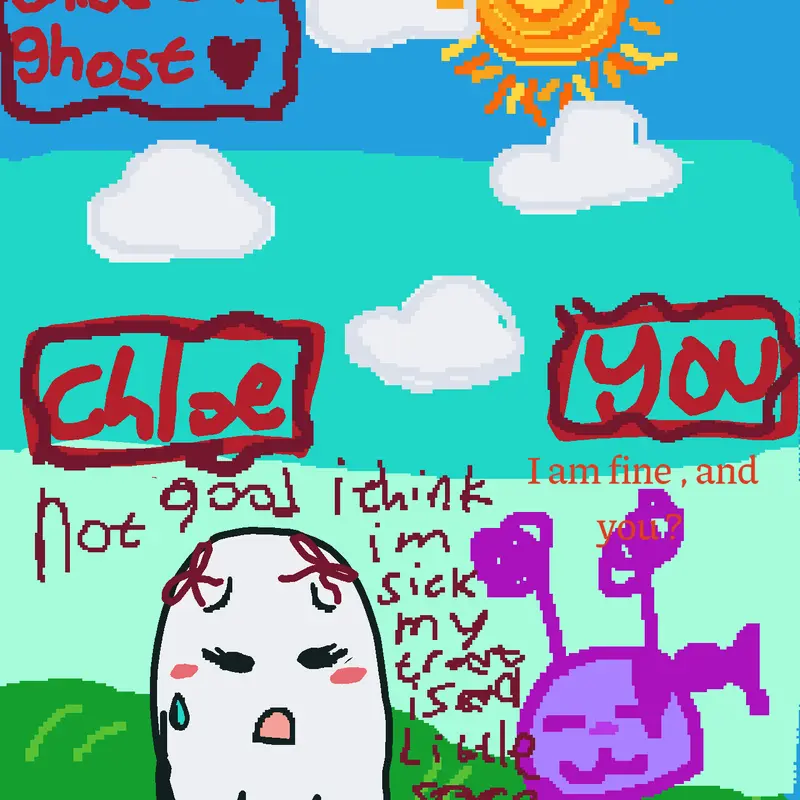 Guys i think im sick wish Me quick heal by @Chloe_the_ghost