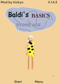 Baldi's Basics Stone age