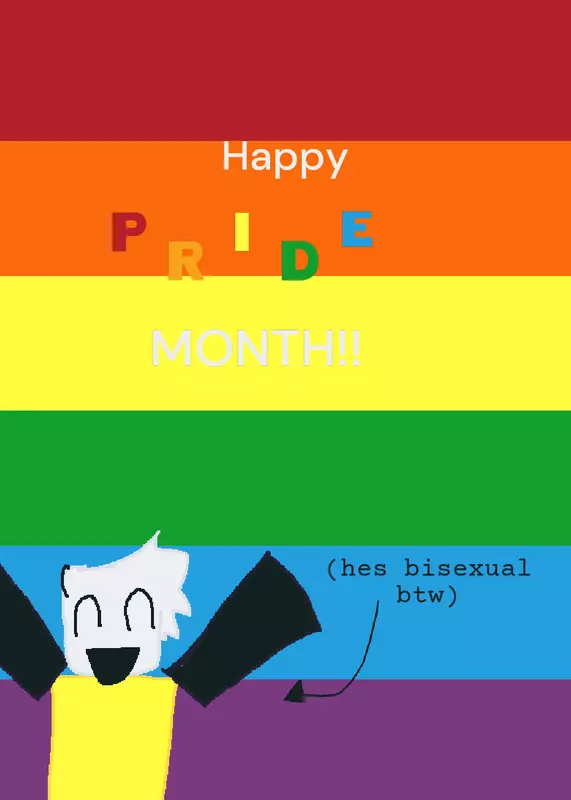 Happy pride month gays- i mean guys! Yay by @goofygooberr_official
