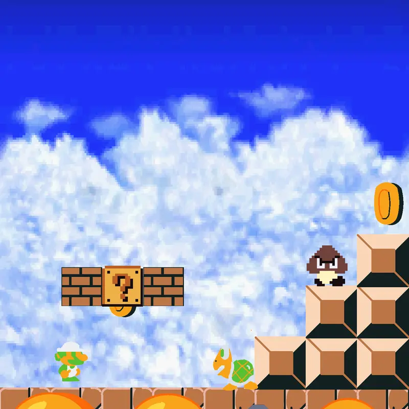 Super Luigi Bros nes by @argentina_17346163