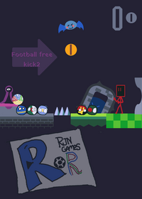 Football free kick 2