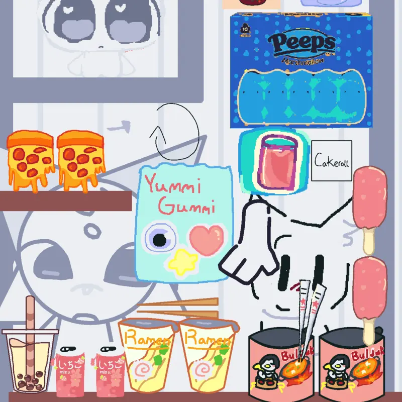 Mukbang by @Zip_cute_Yt