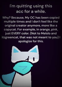 I gotta plan my new OC ig.