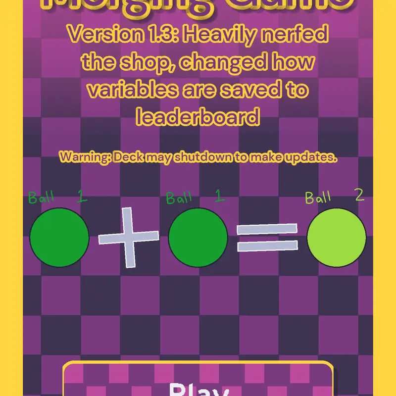 Merging Game by @jameblazare