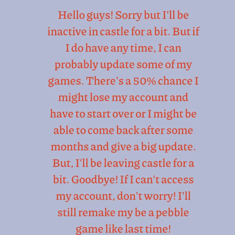 Cheesecakies is leaving.. For now. by @cheesecakies02