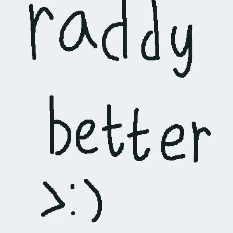 raddy is my friend❤️ by @Jenni_hates_heat