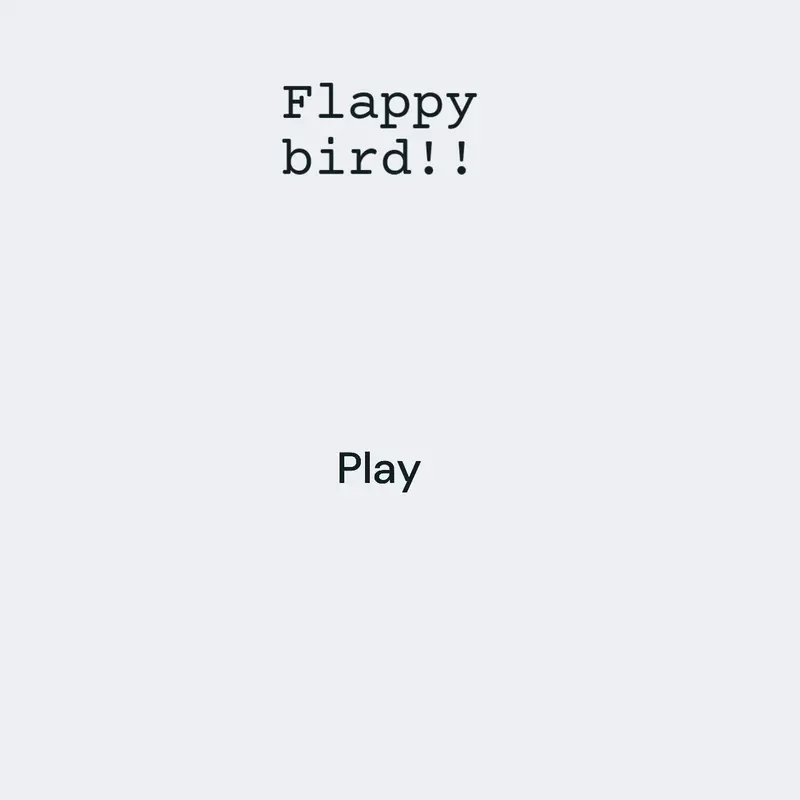 Flappy bird by @Meta_Ball-studio