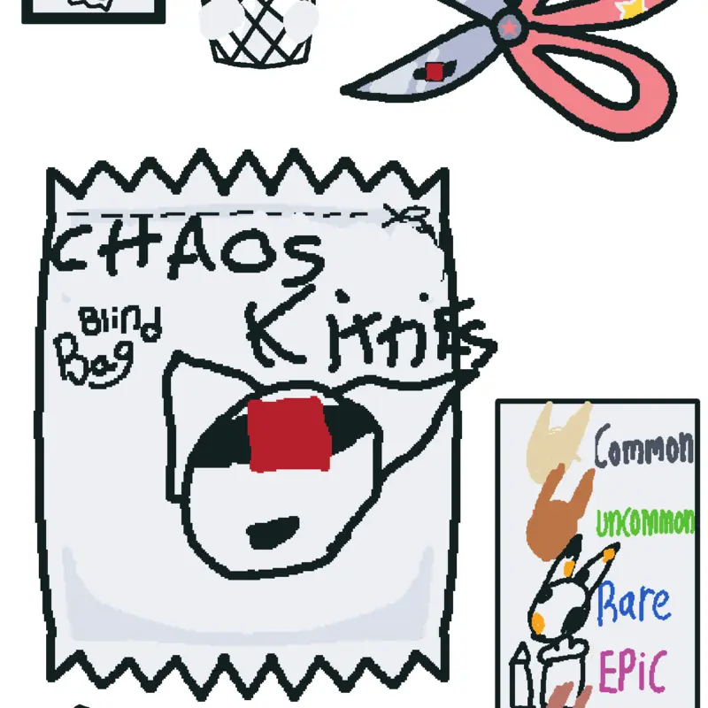 Kitties Of Chaos blind bag! by @_-TinyAnomaly_OFC-_