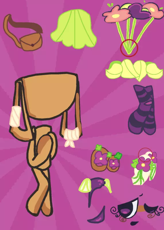 Dandys world dress up by @Oopsie_dasies