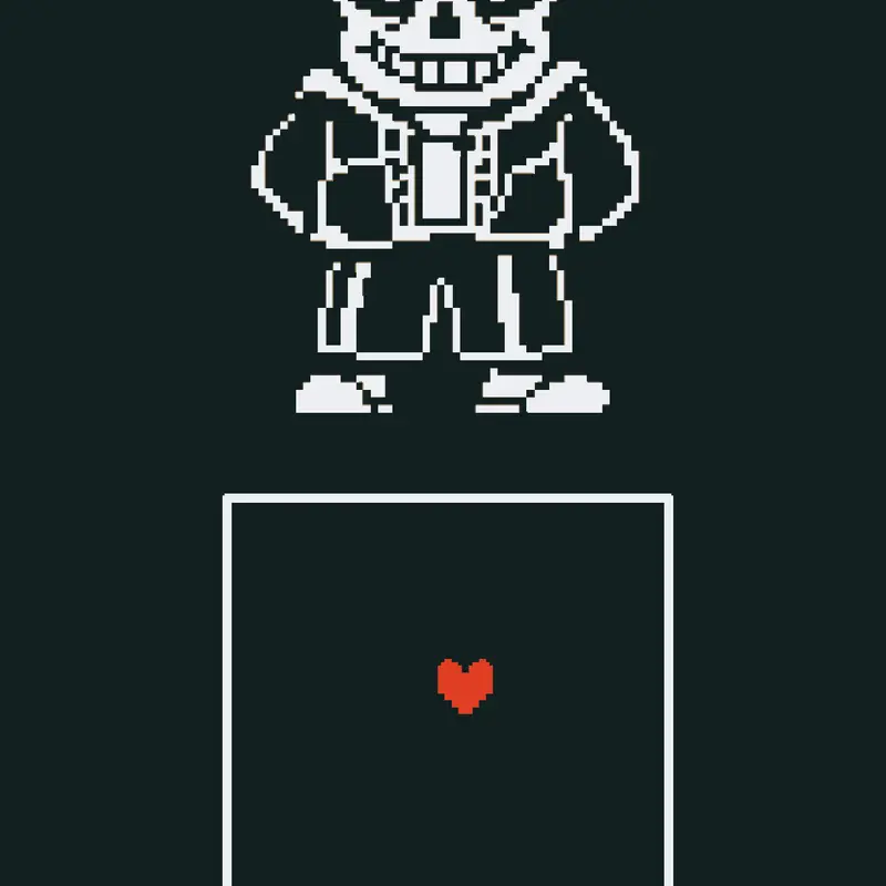 Sans bossfight by @clumsyboy23
