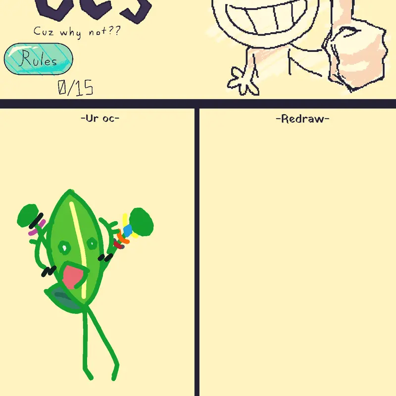 LEAFY OC (i gess...) by @-_elizabeth_jax_fan_-