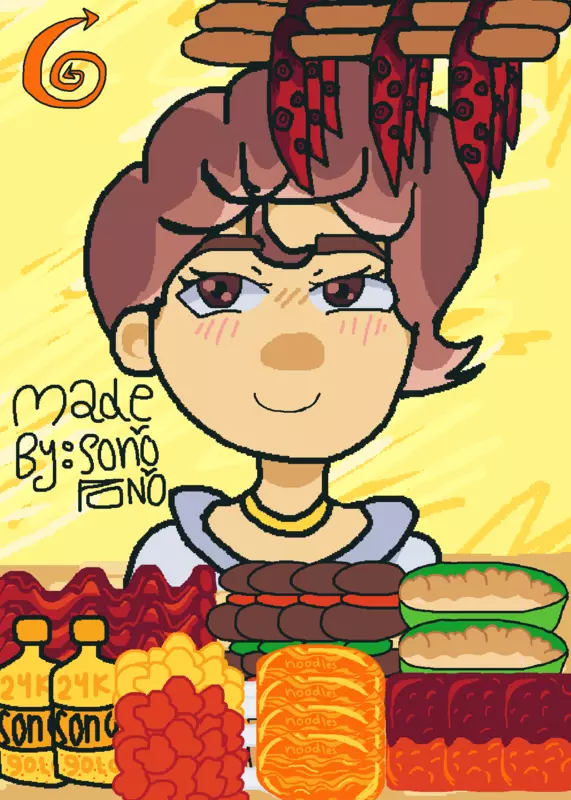 Mukbang with sono pono by @sonopono