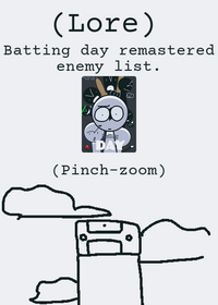Batting day remastered lore